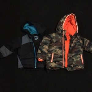 Boys winter jackets 2 pack
